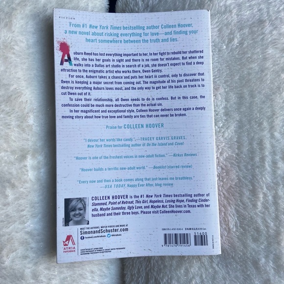 Confess by Colleen Hoover Book - Picture 2 of 3